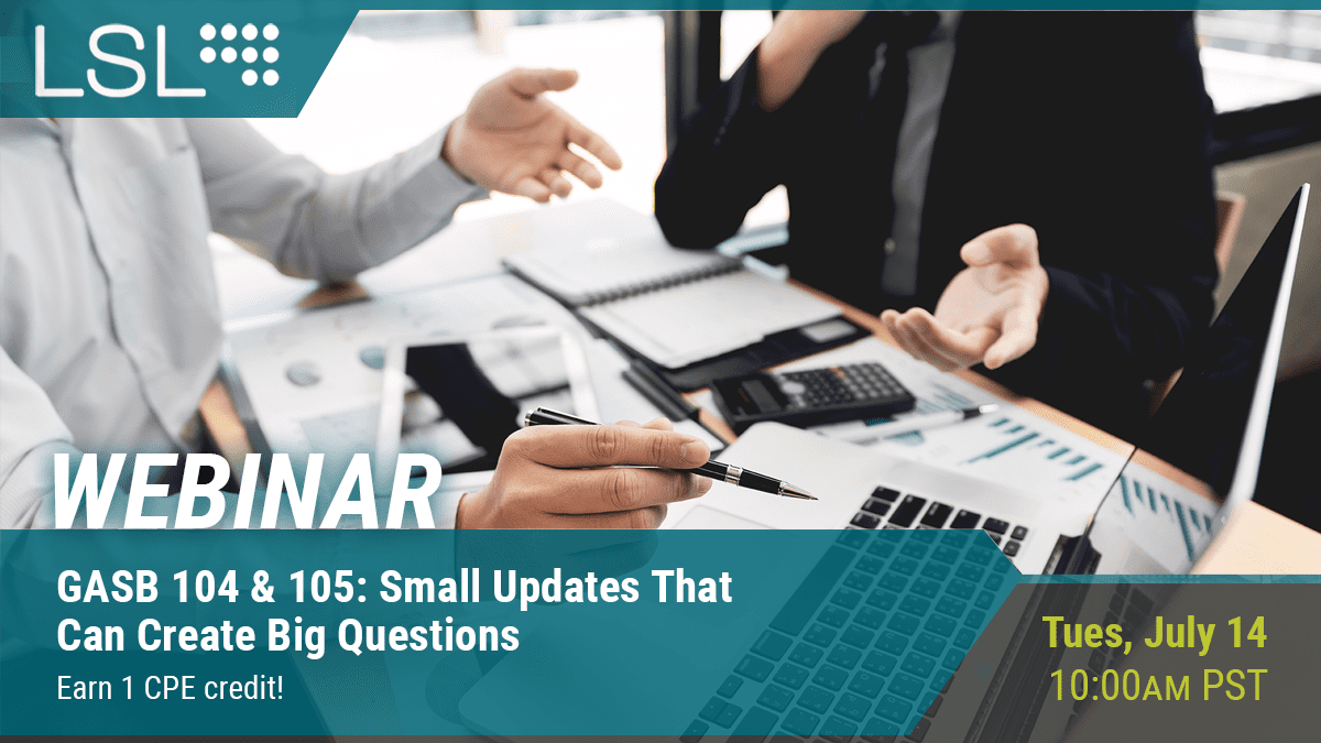 GASB 104 105 social image