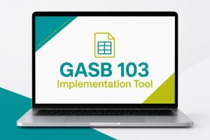 GASB 103 Implementation Tool Header image